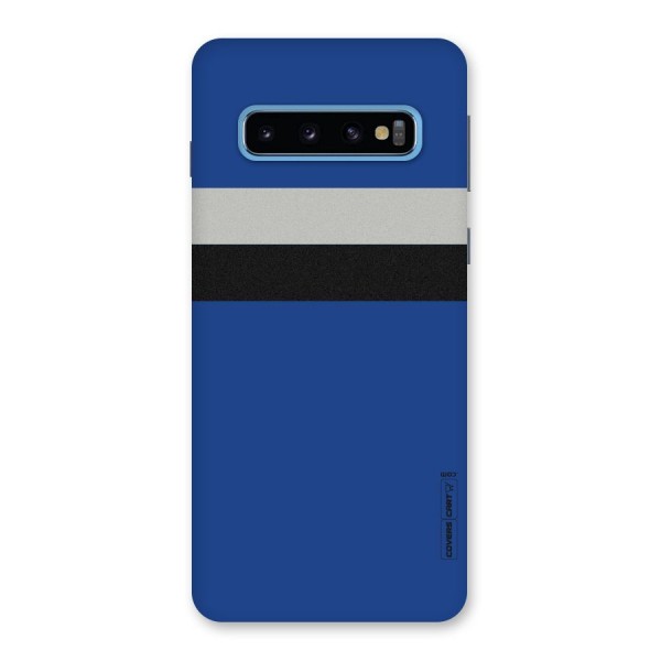 Grey Black Strips Back Case for Galaxy S10