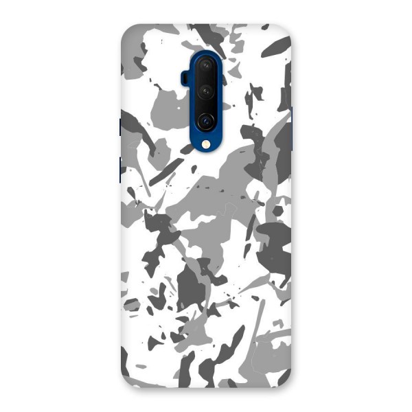 Grey Camouflage Army Back Case for OnePlus 7T Pro