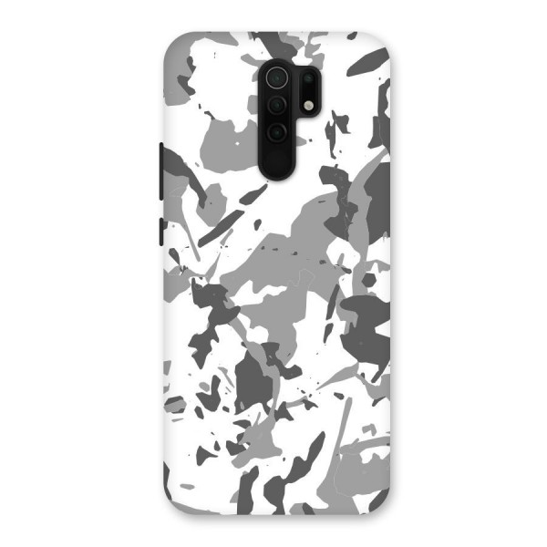 Grey Camouflage Army Back Case for Redmi 9 Prime