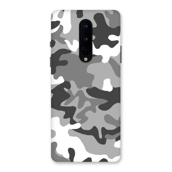 Grey Military Back Case for OnePlus 8