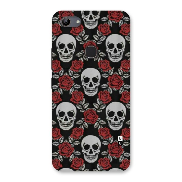 Grey Skulls Back Case for Vivo Y81