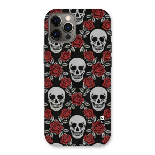 Grey Skulls Back Case for iPhone 12 Pro