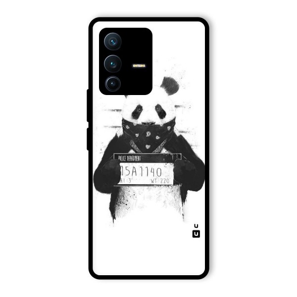 Guilty Panda Glass Back Case for Vivo V23 Pro