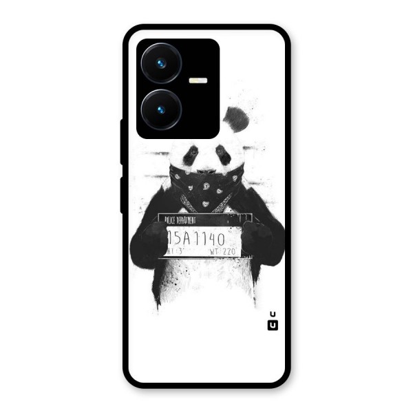 Guilty Panda Glass Back Case for Vivo Y22