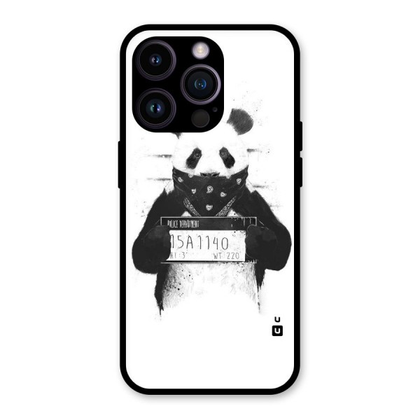 Guilty Panda Glass Back Case for iPhone 14 Pro