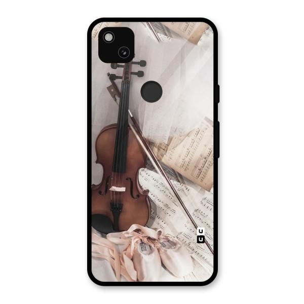 Guitar And Co Glass Back Case for Google Pixel 4a