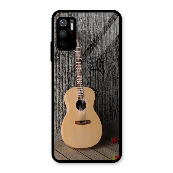 Guitar Classic Glass Back Case for Poco M3 Pro 5G