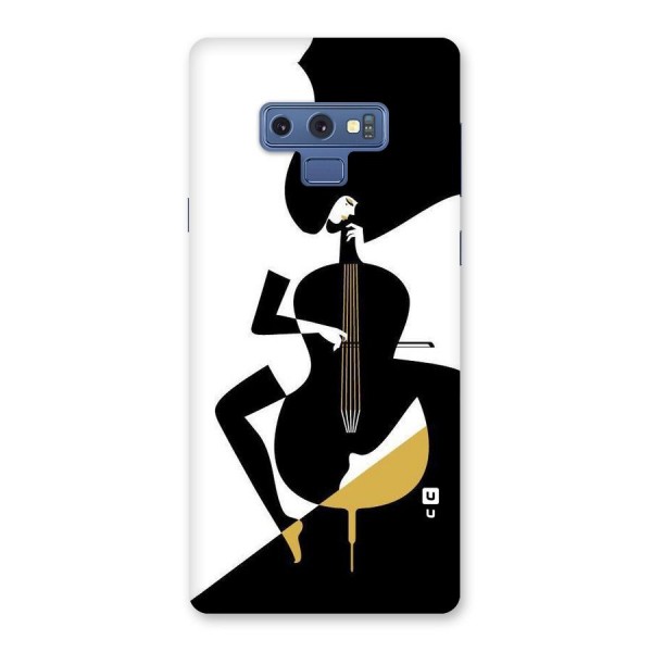 Guitar Women Back Case for Galaxy Note 9