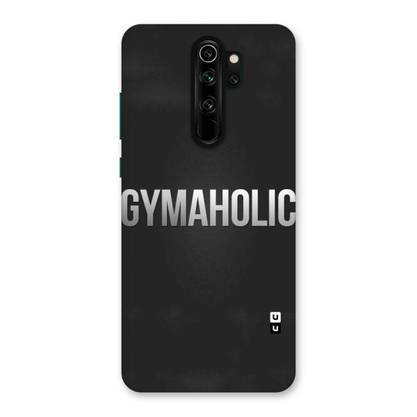 Gymaholic Back Case for Redmi Note 8 Pro