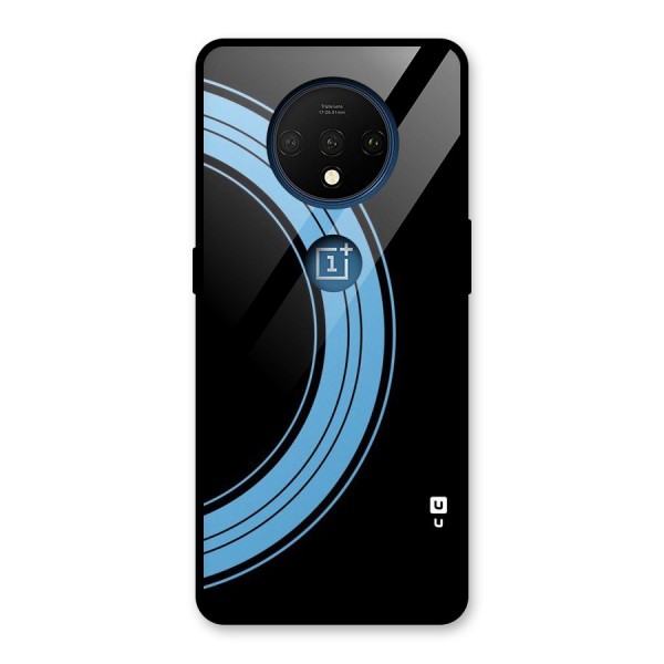 Half Circles Glass Back Case for OnePlus 7T