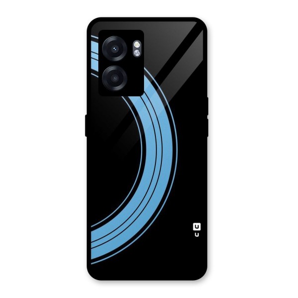 Half Circles Glass Back Case for Oppo K10 (5G)