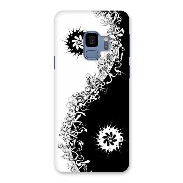 Half Peace Design Back Case for Galaxy S9