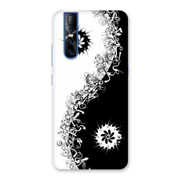 Half Peace Design Back Case for Vivo V15 Pro