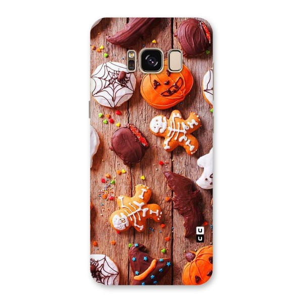 Halloween Chocolates Back Case for Galaxy S8