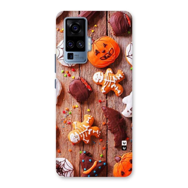 Halloween Chocolates Back Case for Vivo X50 Pro