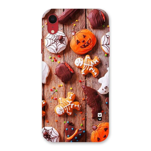 Halloween Chocolates Back Case for iPhone XR