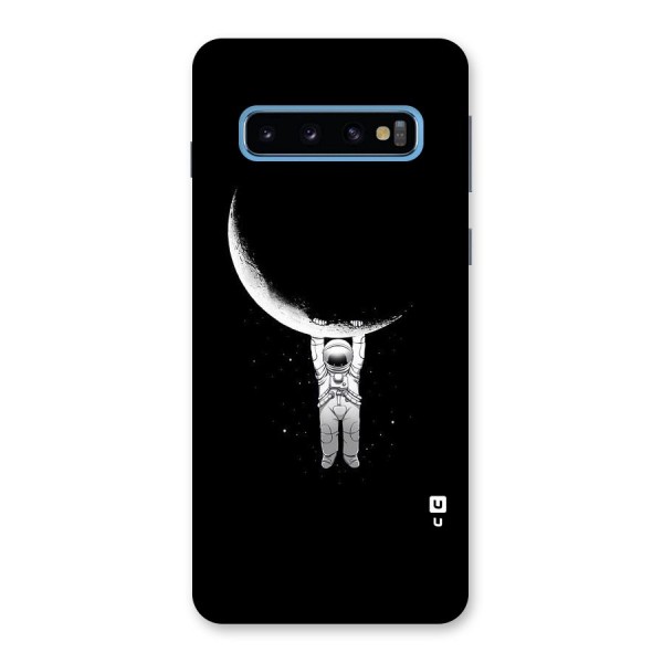 Hanging Astronaut Back Case for Galaxy S10