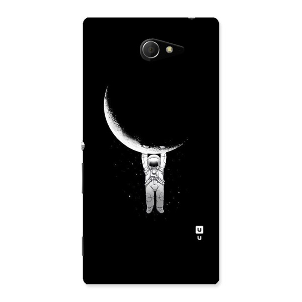 Hanging Astronaut Back Case for Sony Xperia M2