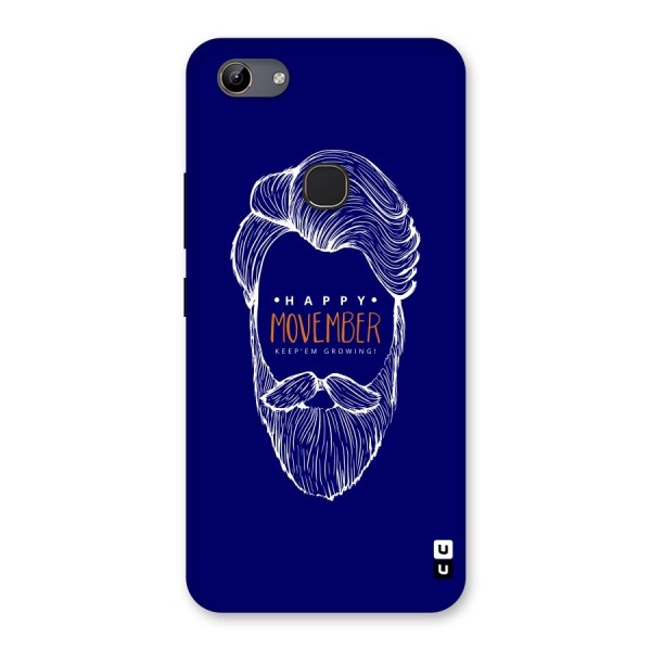 Happy Movember Blue Back Case for Vivo Y81