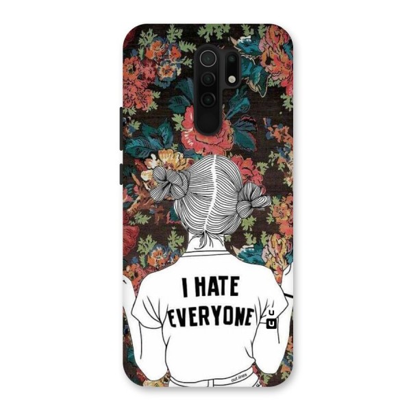 Hate Everyone Back Case for Poco M2