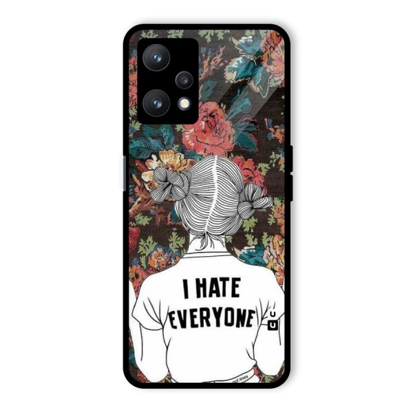 Hate Everyone Glass Back Case for Realme 9 Pro 5G