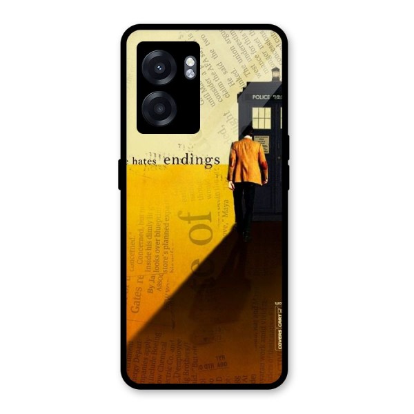 Hates Endings Glass Back Case for Oppo K10 (5G)