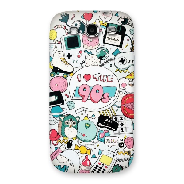 Heart 90s Back Case for Galaxy S3 Neo