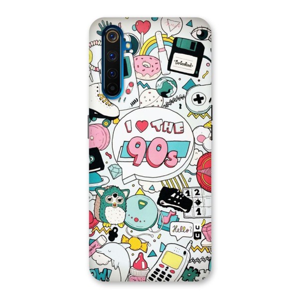 Heart 90s Back Case for Realme 6 Pro