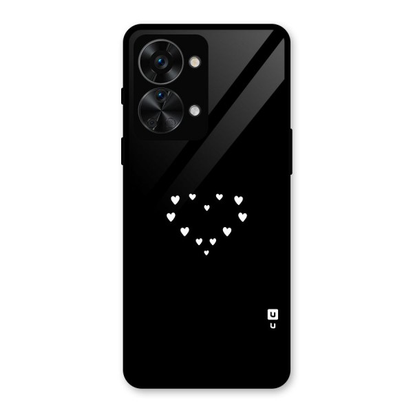 Heart of Hearts Glass Back Case for OnePlus Nord 2T