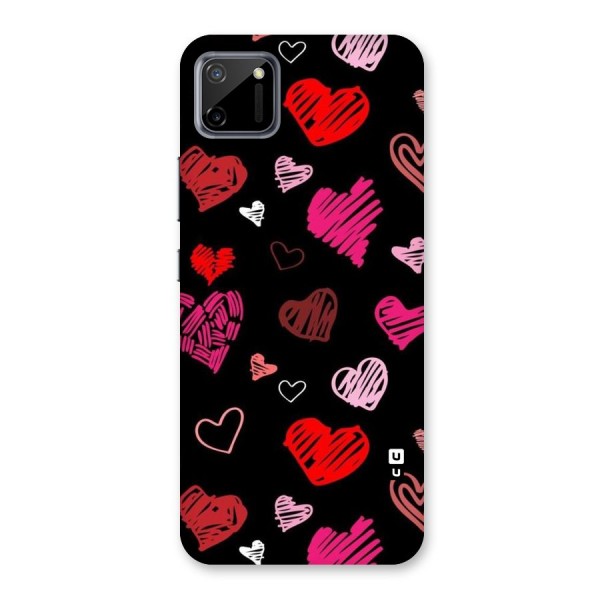 Hearts Art Pattern Back Case for Realme C11