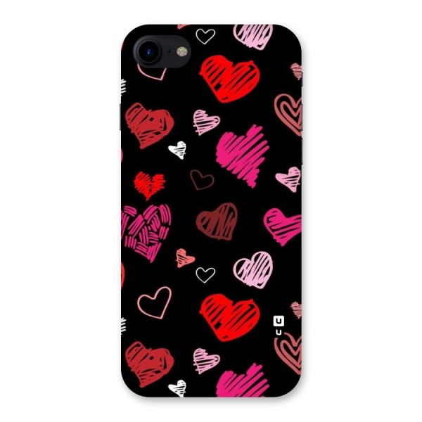 Hearts Art Pattern Back Case for iPhone SE 2020