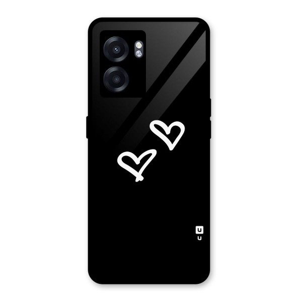 Hearts Love Glass Back Case for Oppo K10 (5G)