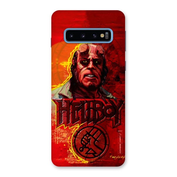 Hellboy Artwork Back Case for Galaxy S10