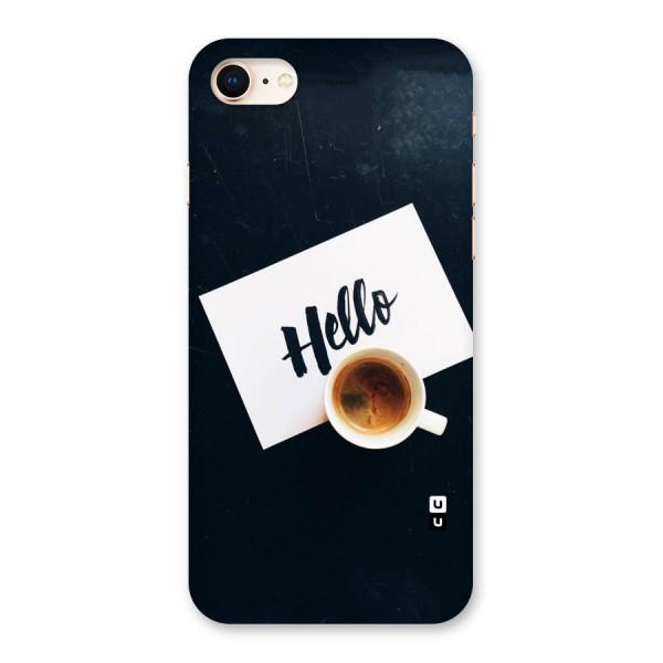 Hello Coffee Back Case for iPhone 8
