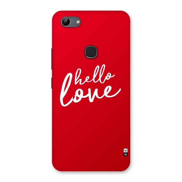 Hello Love Back Case for Vivo Y81