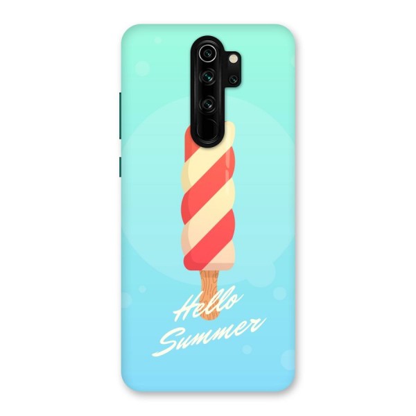 Hello Summer Back Case for Redmi Note 8 Pro