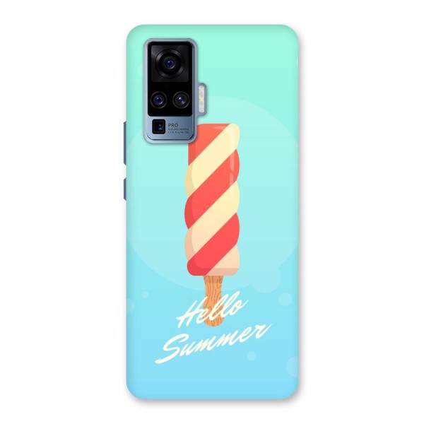 Hello Summer Back Case for Vivo X50 Pro