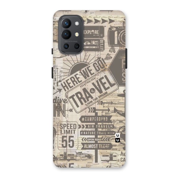 Here We Travel Back Case for OnePlus 9R