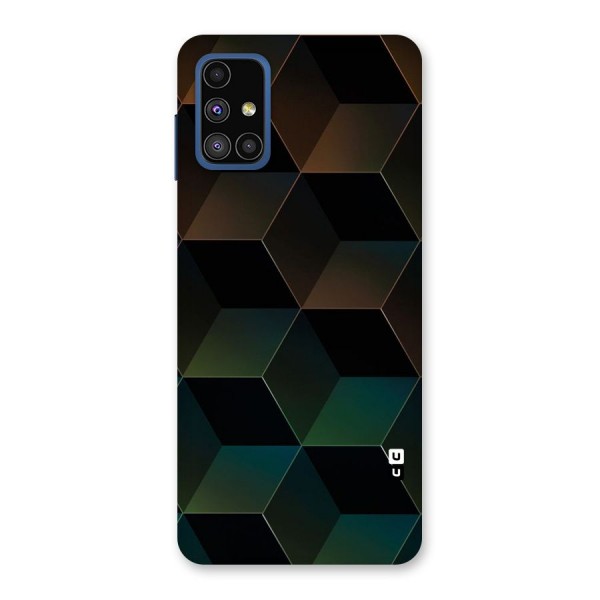 Hexagonal Design Back Case for Galaxy M51