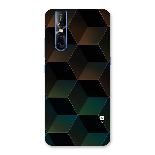 Hexagonal Design Back Case for Vivo V15 Pro