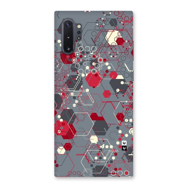 Hexagons Pattern Back Case for Galaxy Note 10 Plus