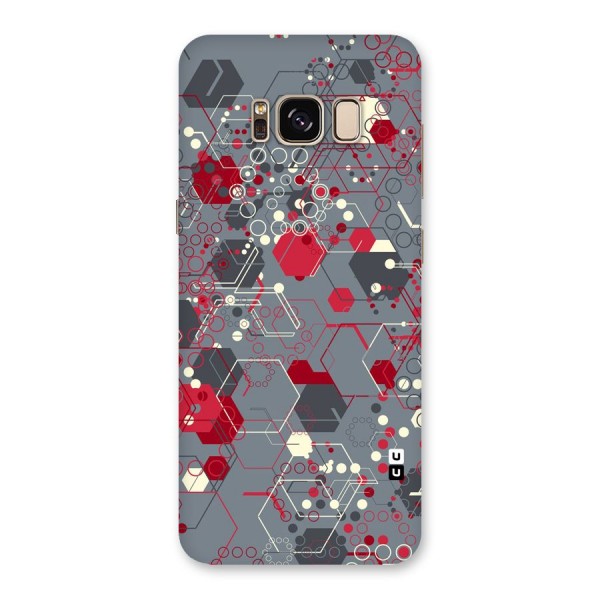 Hexagons Pattern Back Case for Galaxy S8