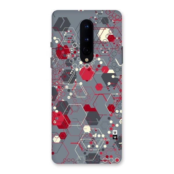 Hexagons Pattern Back Case for OnePlus 8