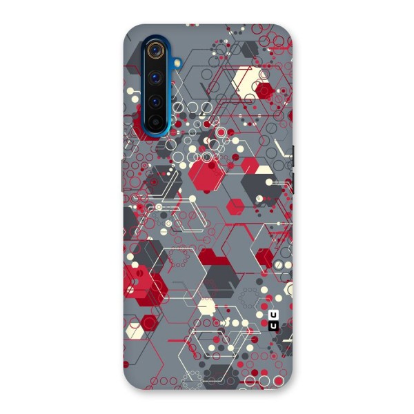 Hexagons Pattern Back Case for Realme 6 Pro