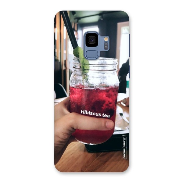 Hibiscus Tea Back Case for Galaxy S9