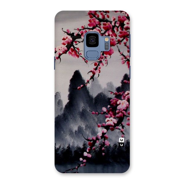 Hills And Blossoms Back Case for Galaxy S9