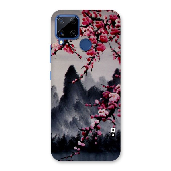 Hills And Blossoms Back Case for Realme Narzo 30A