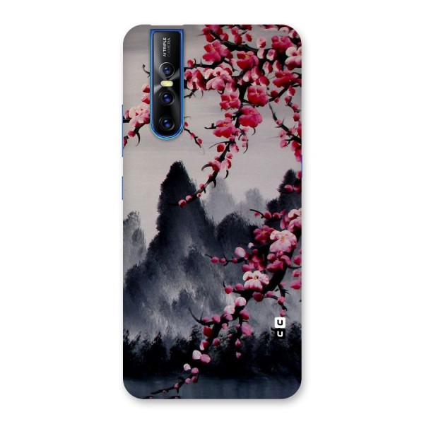 Hills And Blossoms Back Case for Vivo V15 Pro