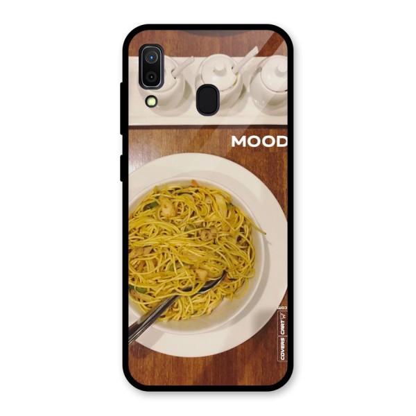 Hogging Mood Glass Back Case for Galaxy A30