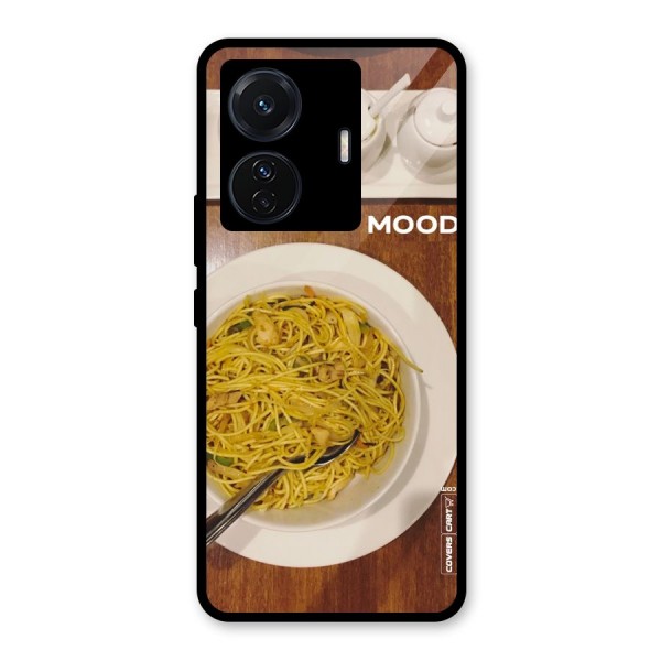 Hogging Mood Glass Back Case for Vivo T1 Pro